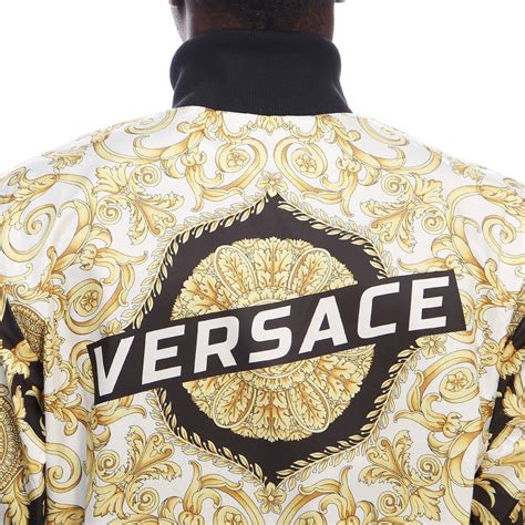 versace jacket men price|Versace men's jacket for sale.